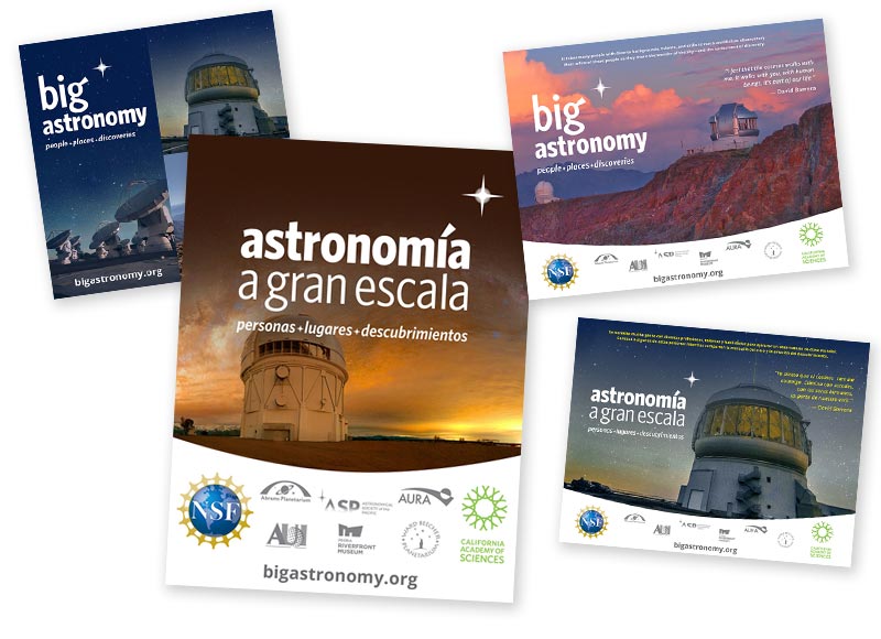 Ejemplos de kits de marketing de gran astronomía