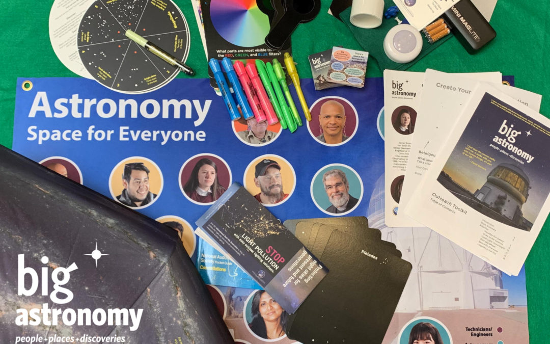 Welcoming Blind and Low Vision Visitors with the New Accessible Big Astronomy Kit