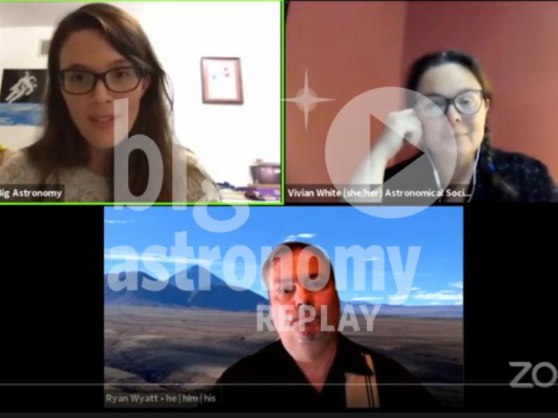 Replay: How Big Astronomy Leaders Got Involved in STEM