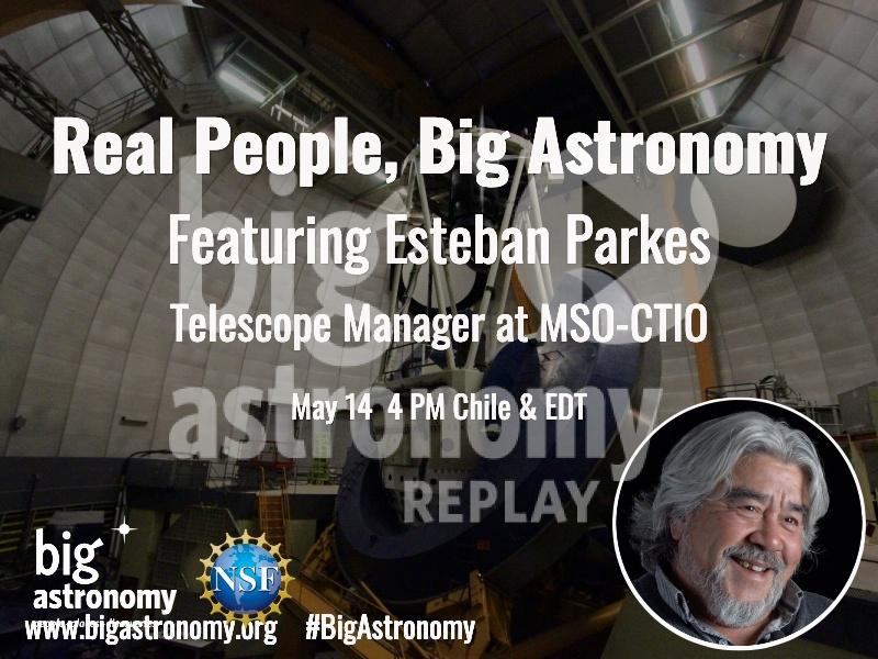 Real People, Big Astronomy: Esteban Parkes